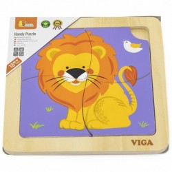 VIGA Handy Wooden Lion Puzzle