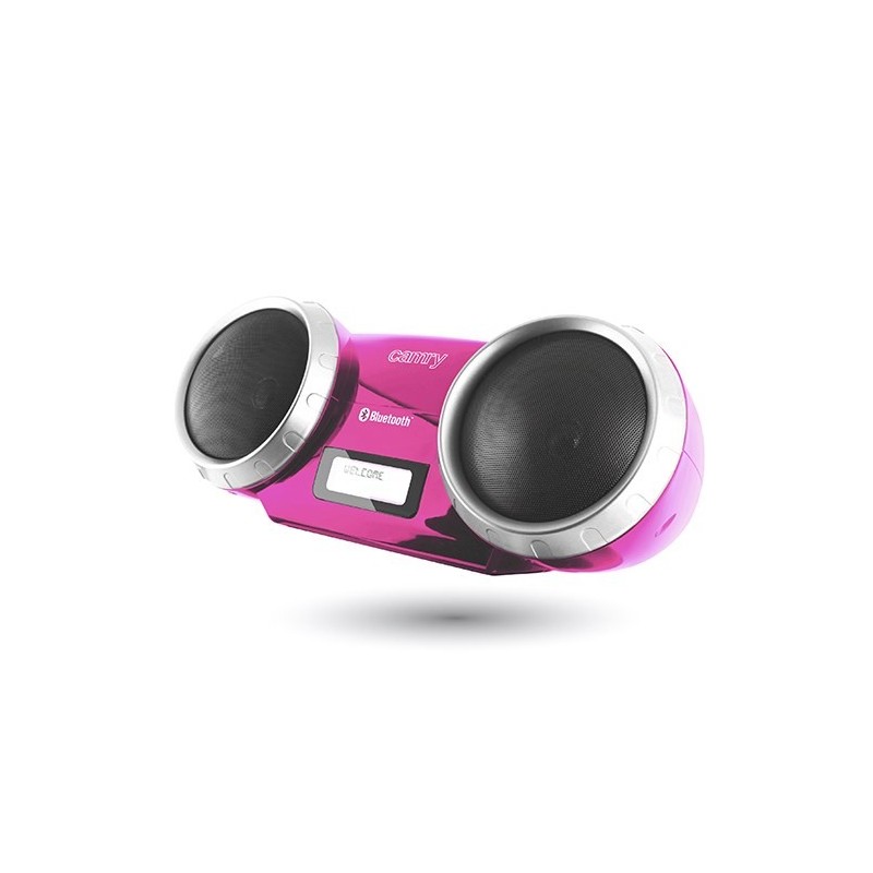 Camry Premium CR 1139p Stereo portable speaker Black, Grey, Pink 5 W