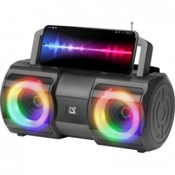 SPEAKER DEFENDER BEATBOX 20 BLUETOOTH 20W LIGHT/BT/MIC/FM/USB/TF