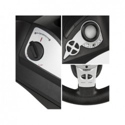 NanoRS RS700 Gaming Controller Black, Silver USB Steering wheel Analogue / Digital Android, PC, PlayStation 4,