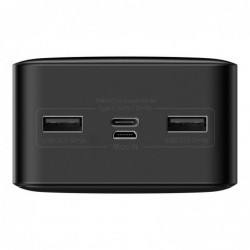 BASEUS POWERBANK BIPOW 30000MAH 15W BLACK OS