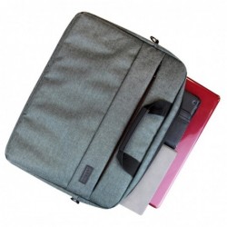 Addison 307015 notebook case 39.6 cm (15.6") Toploader bag Grey