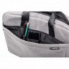 NATEC Mustela notebook case 39.6 cm (15.6") Messenger case Grey