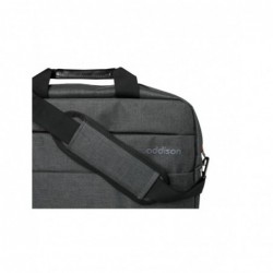 Addison 307014 notebook case 35.8 cm (14.1") Toploader bag Grey