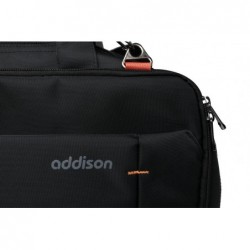 Addison 305014 notebook case 35.8 cm (14.1") Toploader bag Black