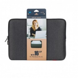 Laptop sleeve 15,6" RIVACASE Antishock, dark grey