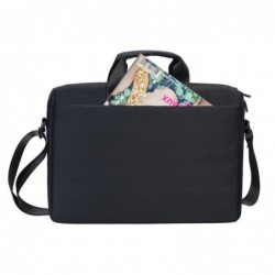 Rivacase Biscayne 39.6 cm (15.6") Messenger case Black