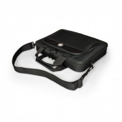Port Designs S15+ notebook case 39.1 cm (15.4") Briefcase Black
