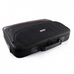 Modecom MARK notebook case 39.6 cm (15.6") Messenger case Black,Red