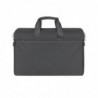 Rivacase 8257 notebook case 43.9 cm (17.3") Hardshell case Black