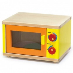 Wooden microwave oven by...