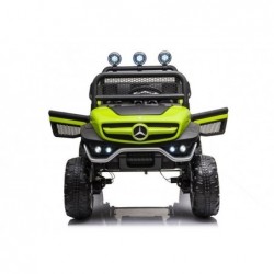 Electric Ride On Mercedes Unimog S Green