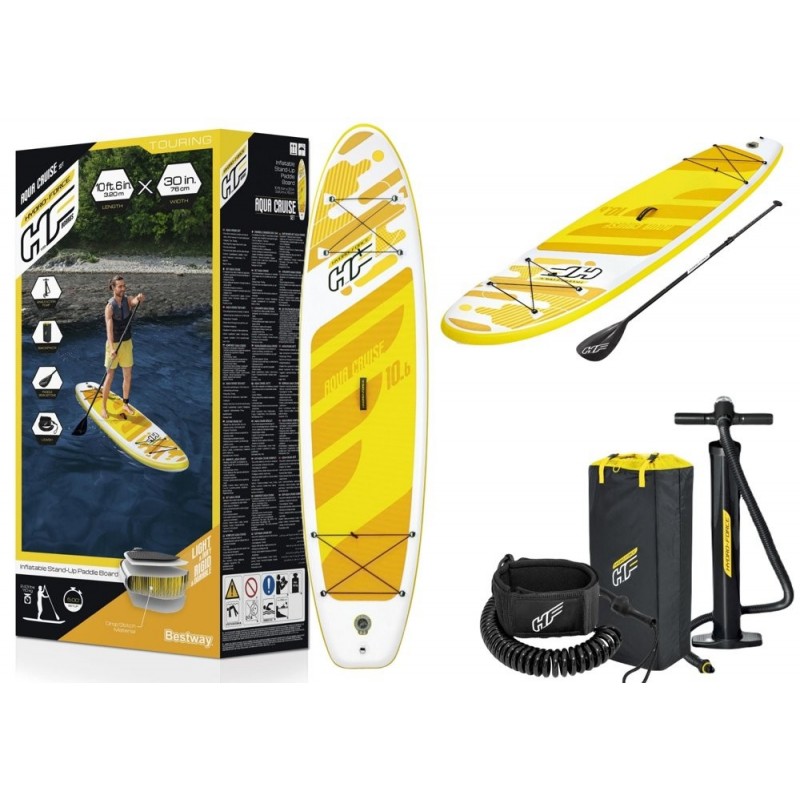 Surfboard Yellow 320 x 76 x 12 cm Bestway 65348