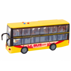 Double-Decker Bus 1:16 Lights Sounds Drive Yellow