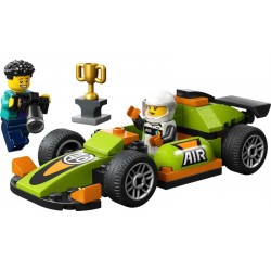 LEGO CITY Bricks Green Race Car 56 Pieces 60399