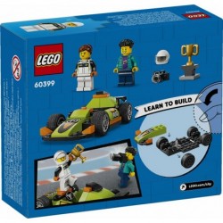 LEGO CITY Bricks Green Race Car 56 Pieces 60399