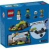 LEGO CITY Bricks Green Race Car 56 Pieces 60399
