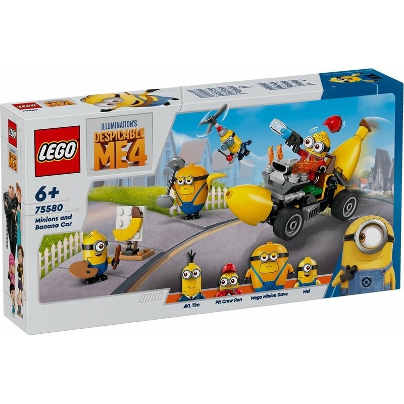 LEGO MINIONS Minions and Banana Knife 136 Pieces 75580