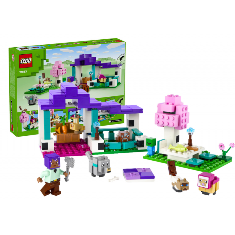 LEGO MINECRAFT Animal Sanctuary 206 Pieces 21253