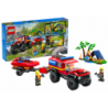 LEGO CITY Off-Road Fire Truck With Boat 301 Pieces 60412