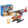 LEGO CITY Bricks Fire Rescue Helicopter 85 Pieces 60411