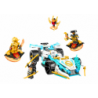 LEGO NINJAGO ZANE'S Race Car Dragon Power SPINJITZU 307 Pieces 71791