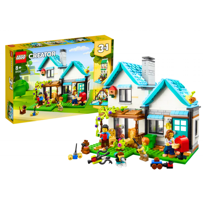 LEGO CREATOR Bricks Cozy House 808 Pieces 31139