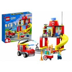 LEGO CITY Fire Station and...