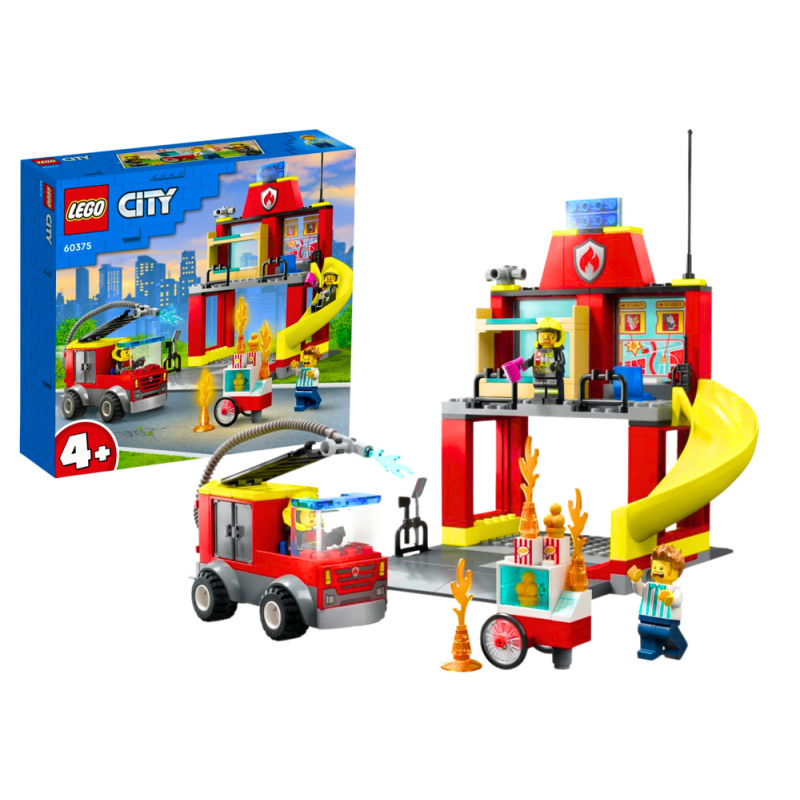 LEGO CITY Fire Station and Fire Truck 60735