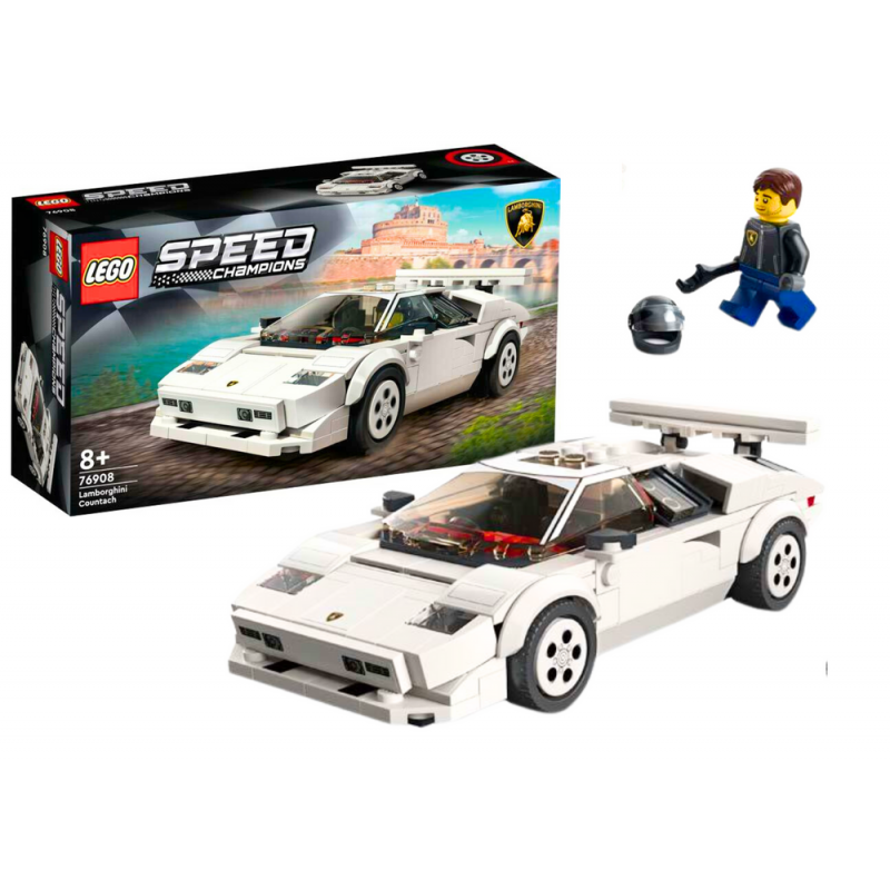 LEGO SPEED CHAMPIONS Lamborghini Countach 262 Elements 76908