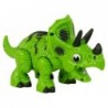 Interactive Dinosaur Triceratops Steam Water Sound Green