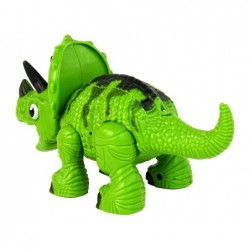 Interactive Dinosaur Triceratops Steam Water Sound Green