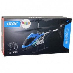 Aluminum RC Helicopter 2.4G Blue 15 Minutes Flight