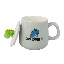 Dinosaur Blue Ceramic Mug,...