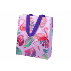 Flamingos Gift Bag Purple...