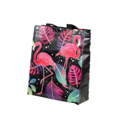 Flamingos Gift Bag Black...