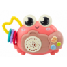 Crab Camera Rattle Battery Operated Projector Sounds Pink