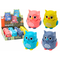 Little Cheerful Owl Friction Drive 4 Colors
