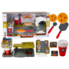 Set Shop Pizza Coffee Maker Drinks Cash Register