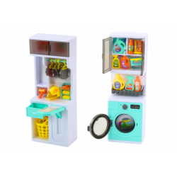 Bathroom Play Set 4in1 Shower Toilet Washing Machine Accessories