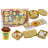 Breakfast Set Containers Vegetables Dishes 38 Elements