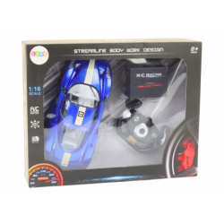 Remote Control Sports Car 1:16 R/C Blue