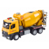 Yellow Concrete Mixer Truck, Friction Drive, Light and Sound