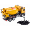 Yellow Concrete Mixer Truck, Friction Drive, Light and Sound