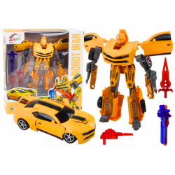 Auto-Robot 2in1 Transformation Sporty Yellow