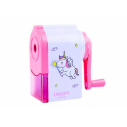 Cranked Unicorn Sharpener Pink