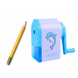 Dolphin Crank Sharpener Blue