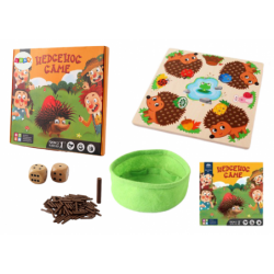 Hedgehog Board Game Logical Learning to Count Wooden