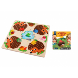 Hedgehog Board Game Logical Learning to Count Wooden