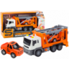 Multifunctional Tow Truck Truck with Lights and Sounds 1:16 Orange Car